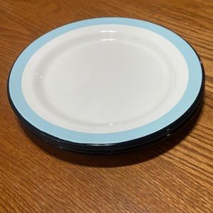 Reserved- Hearth & Hand Porcelain Enamel 7.5” Salad Plates Set of 4